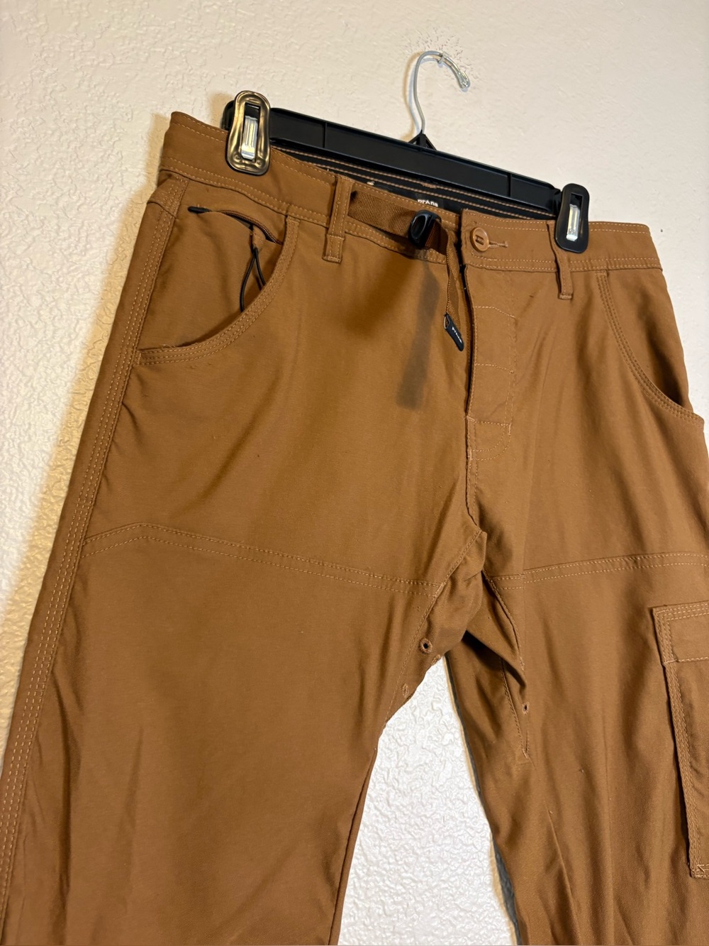 PrAna Stretch Zion Slim Stretch Pants Hiking Brown 30x32 - Picture 6 of 9